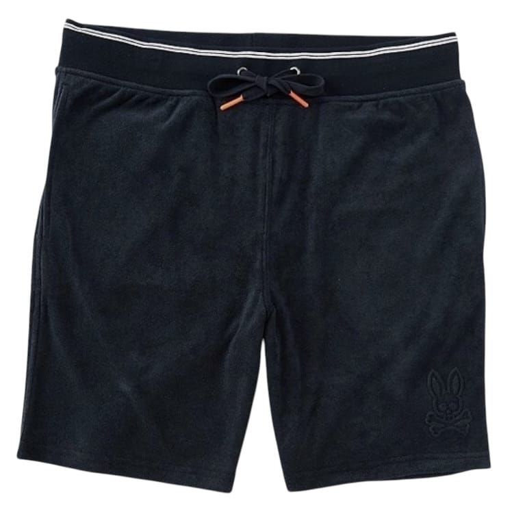 Psycho Bunny Greyson Terry Sweat Shorts (Navy) B6R319S1CO