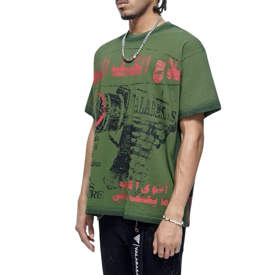 Valabasas Weapon Tee (Green) VLBS-VT1-1084