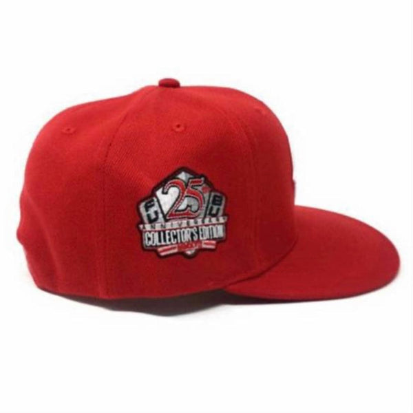 FUBU 25th Anniversary Collectors Edition Snapback Hat (Red)