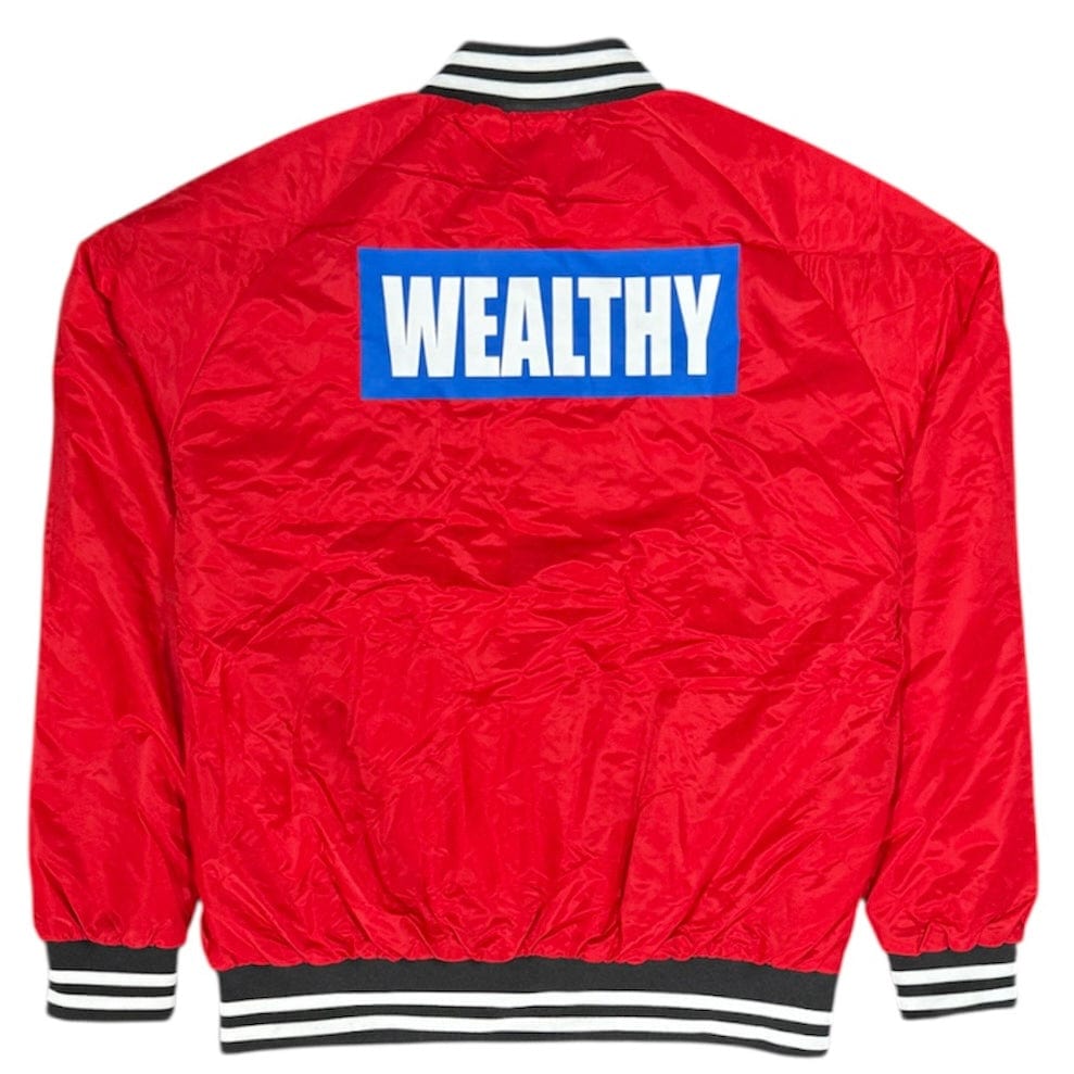 Wealthy Varsity Jacket (Red/Blue) VBJ2230