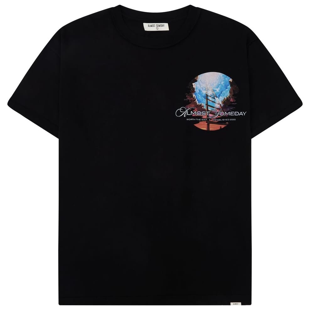 Almost Someday Crossroads Tee (Black) AS-SUM26-018