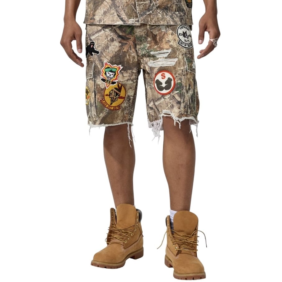 Jordan Craig Retro War Angel Cargo Shorts (Hunter Camo) JB4437C