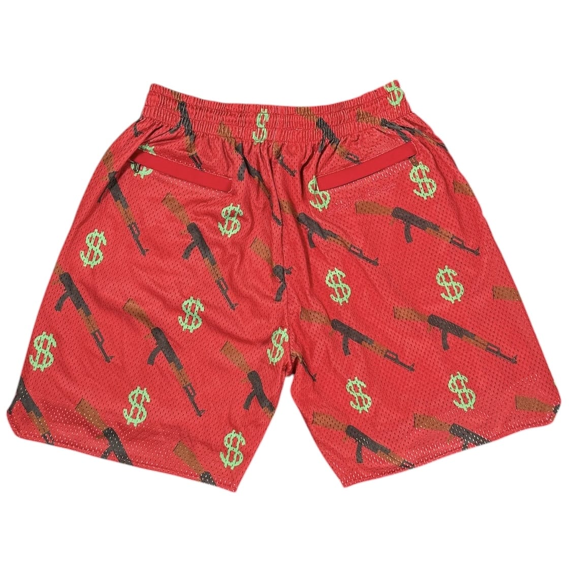 Headgear Pablo Escobar Basketball Shorts (Red) HGC019-SHT-69