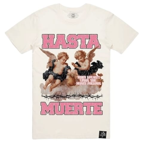 Hasta Muerte From The Sky Tee (Natural)