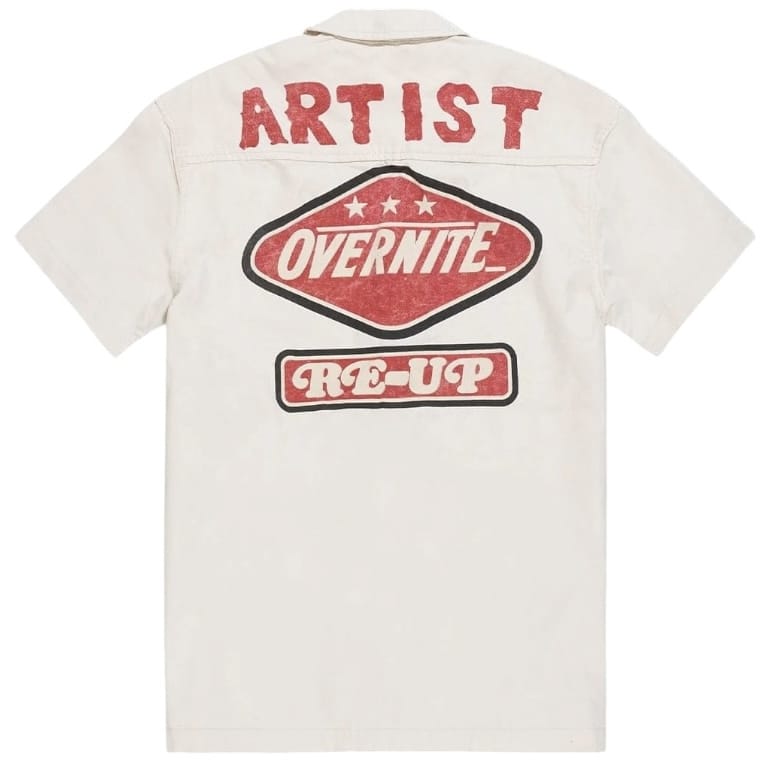 Jordan Craig The Re-Up Mechanic Shirt (Bone) 2058