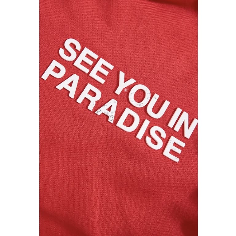 See You In Paradise Perfect Pitch Pullover Hoodie (Red) 9229H