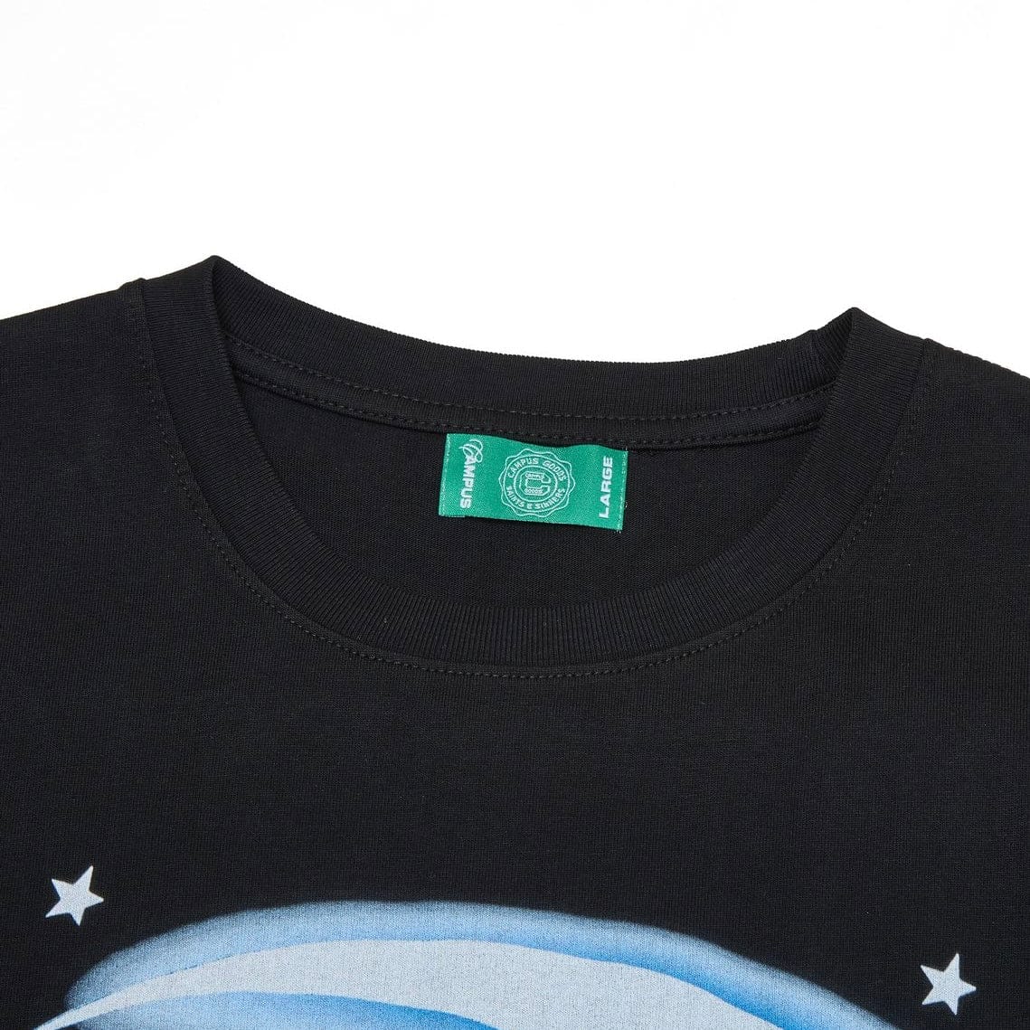 Campus Goods Midnight Tee (Black) CG-S26-033
