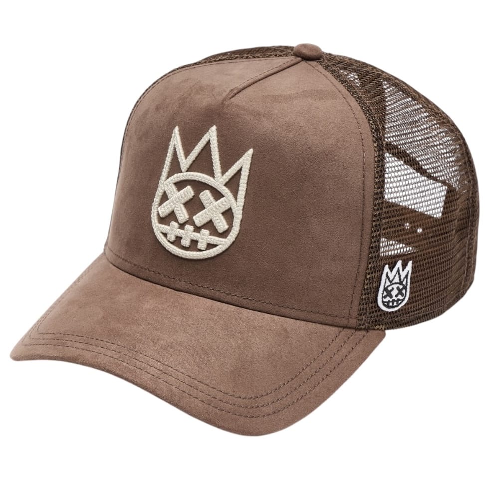 Cult Of Individuality Logo Mesh Back Trucker Hat (Pinecone) 626BC-SP14D