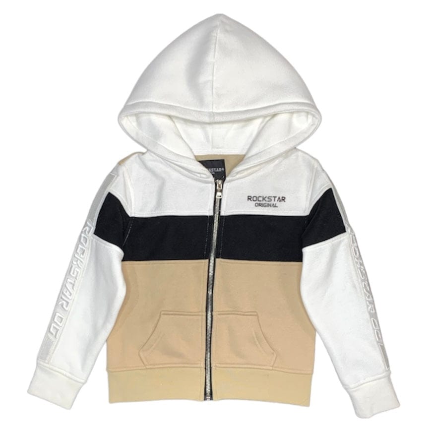 Kids Rockstar Original Collin Jacket (Beige/Black) - RSK1215SS