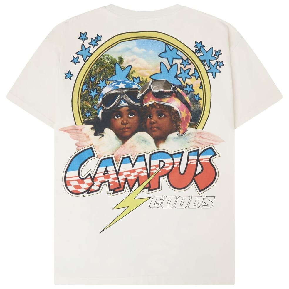 Campus Goods Checkpoint Tee (Cream) CG-FALL26-04
