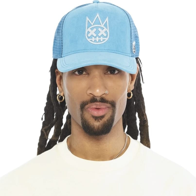 Cult Of Individuality Logo Trucker Hat (Navagio Bay) 626BC-CH39A