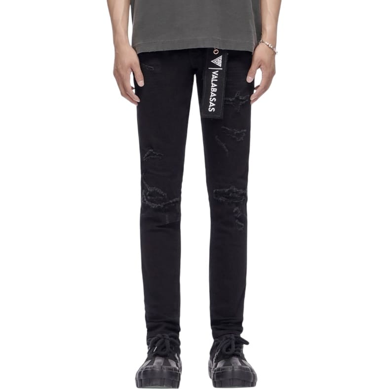 Valabasas Scimitar Skinny Jean (Black) VLBS-VJ2-1056