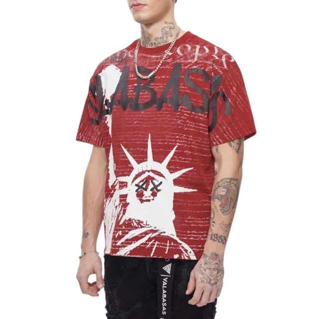 Valabasas Freedom Tee (Rustic Red) VLBS-VT1-1104