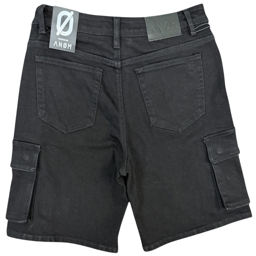 Anom Yazan Denim Short (Jet Black) ANM233SH