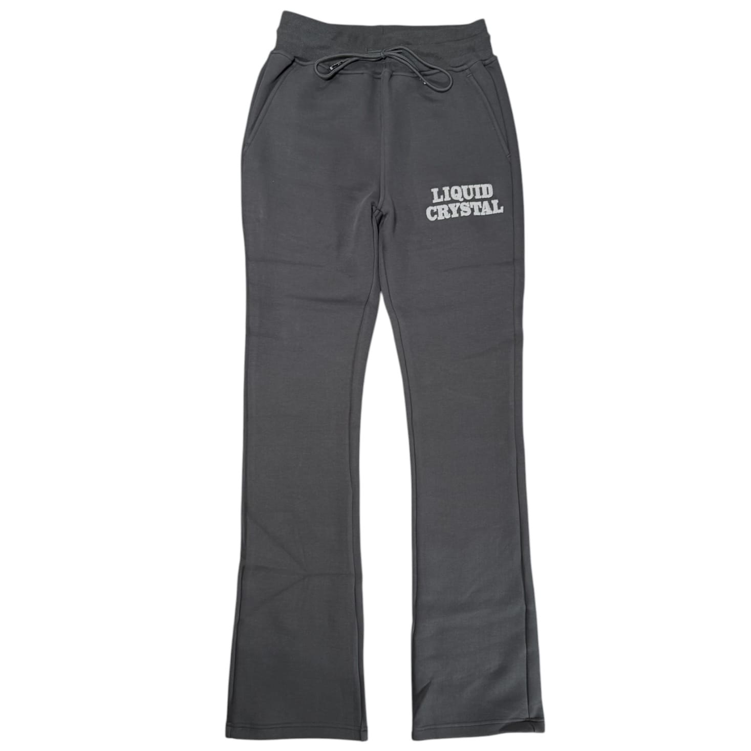 Liquid Crystals Chenille Hoodie & Pants Set (Charcoal)