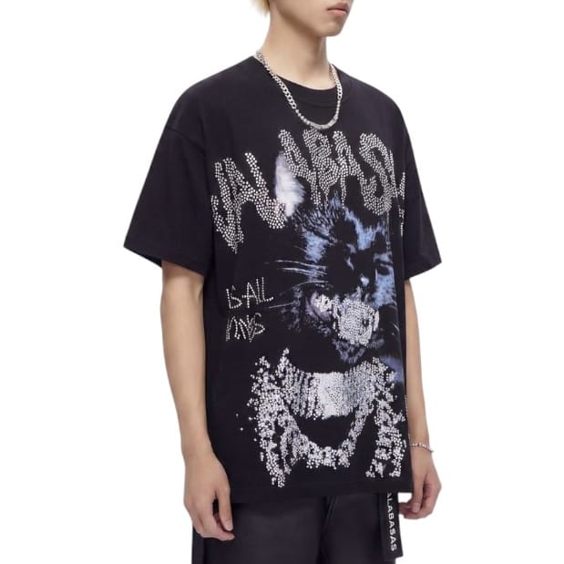 Valabasas Kool Kat Tee (Black) VLBS-VT1-26003
