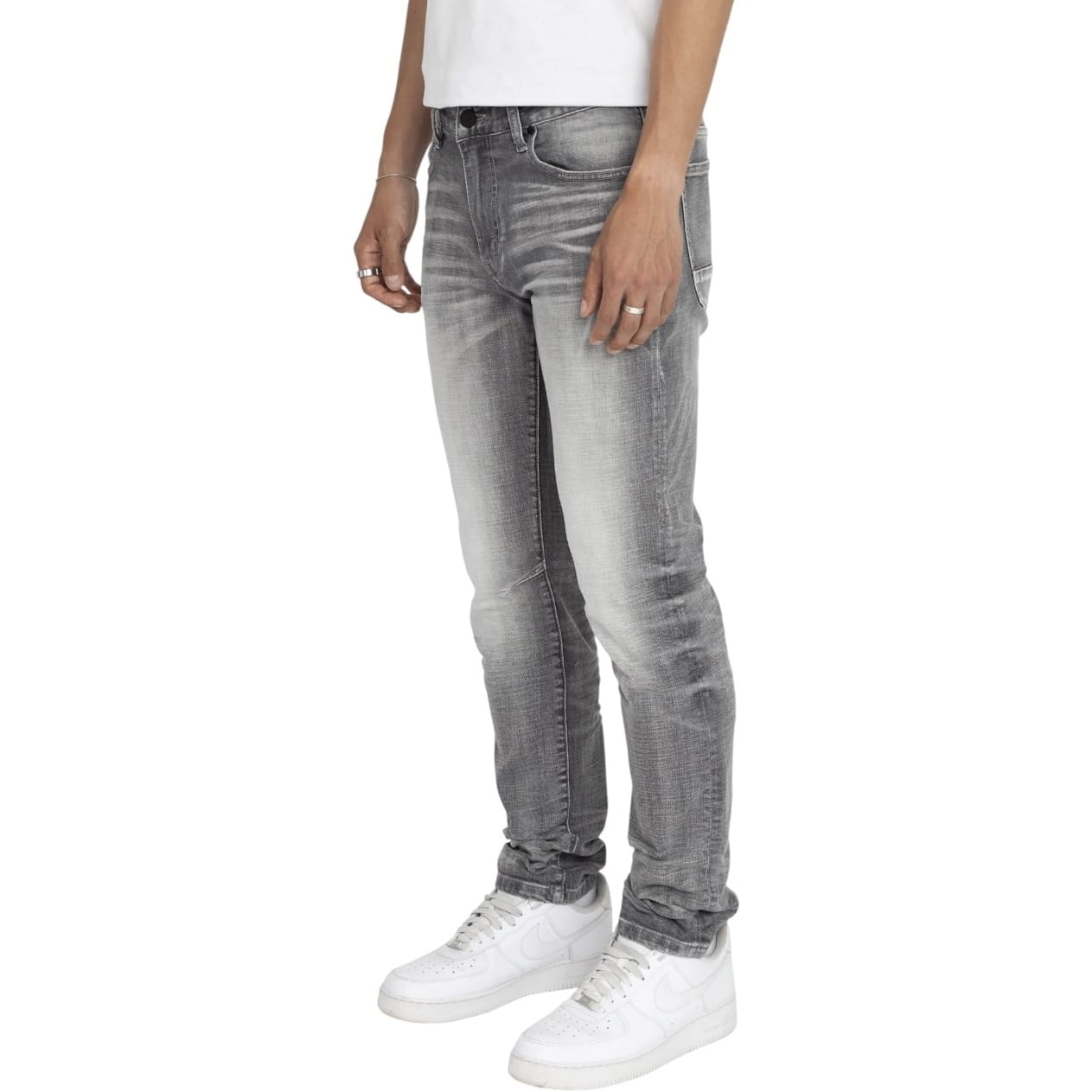 Smoke Rise Essential Dry Effect Washed Jean (Norwood Grey)