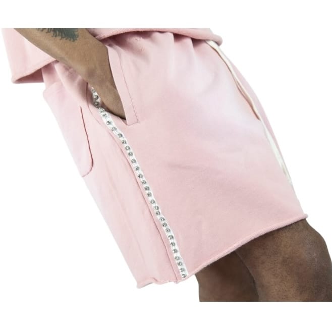 R3bel Denim Shady French Terry Set (Pink)