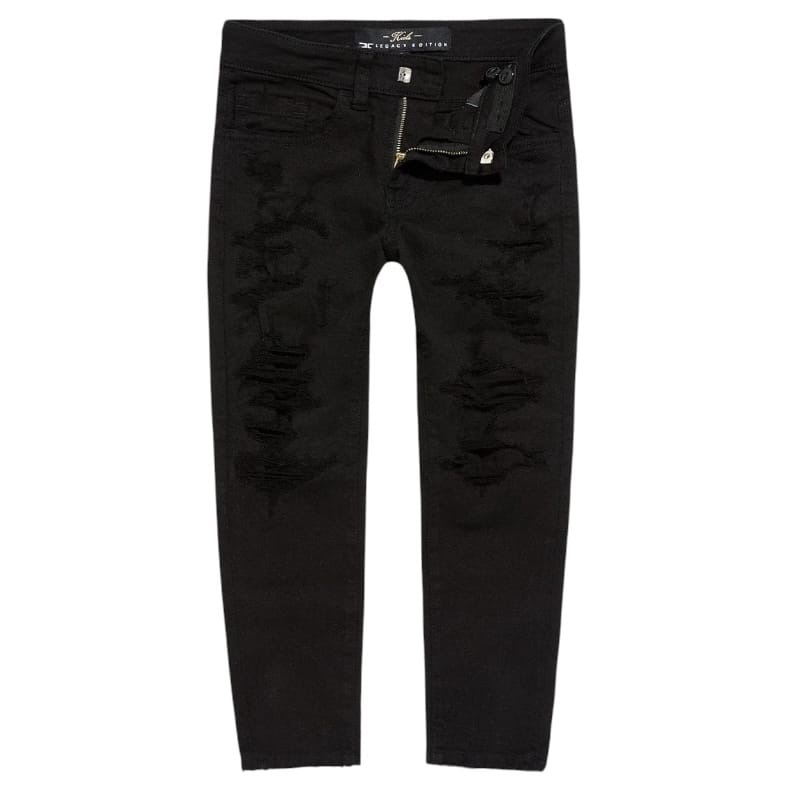Boys Jordan Craig Stratosphere Denim (Jet Black) JS2310AB