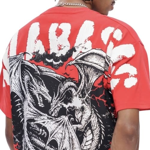 Valabasas Nightforge Tee (Red) VLBS-VT1-1097
