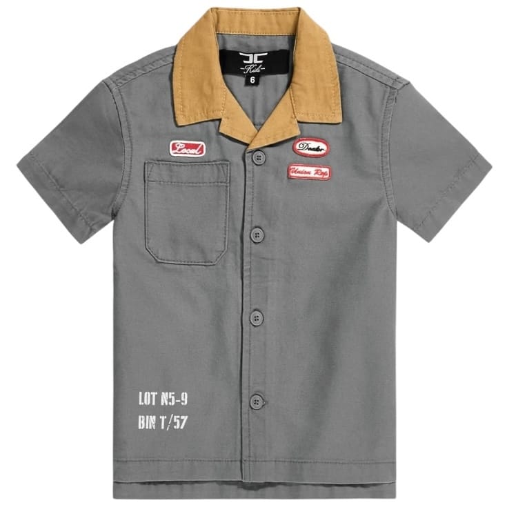 Boys Jordan Craig Mechanic Re-Up Set (Charcoal)