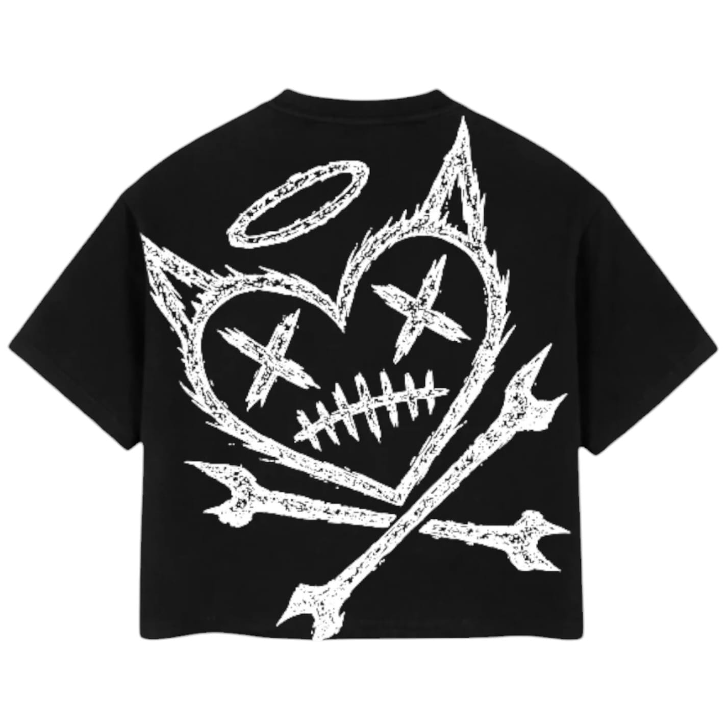 Shattered Hearts Shattered Logo Tee (Black)
