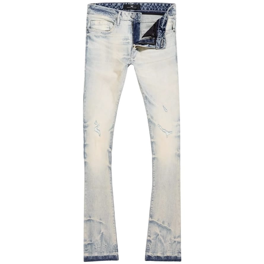 Jordan Craig Martin Skinny Stacked Cayuga Denim (Cream Wash) JTF2402