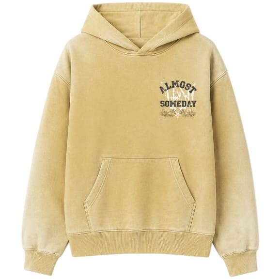 Almost Someday League Hoodie (Yellow)