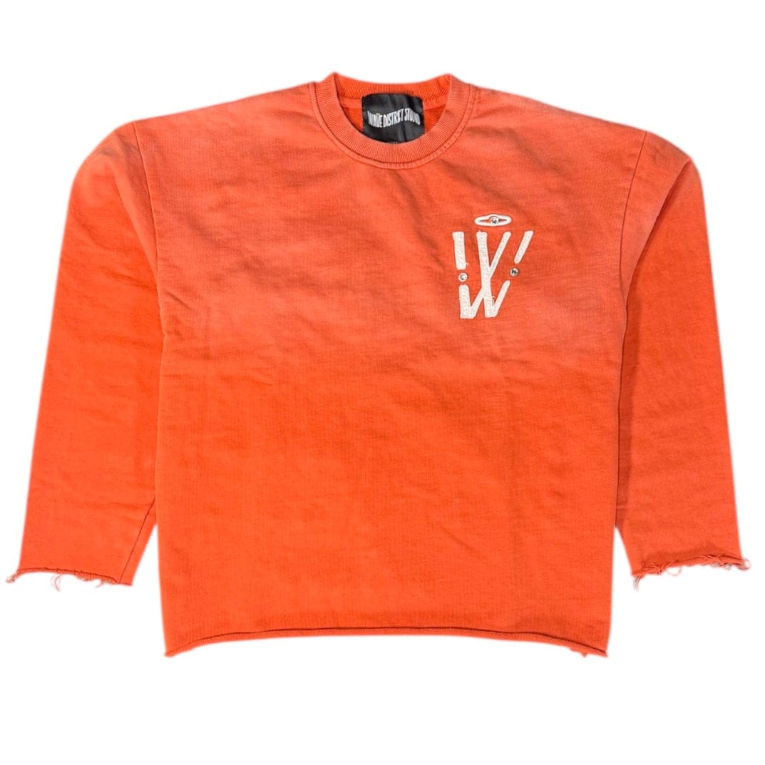 Mr. Wave Studio Crewneck (Acid Orange) WDS-9C001C