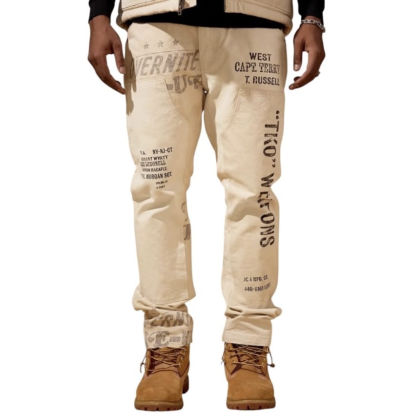 Jordan Craig Military Tarp Dealer Carpenter Pants (Natural) 591775