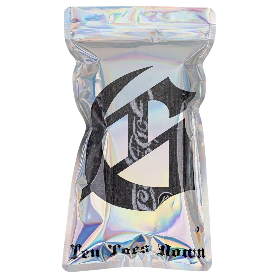 Godspeed New Age Logo Socks (Charcoal/White)