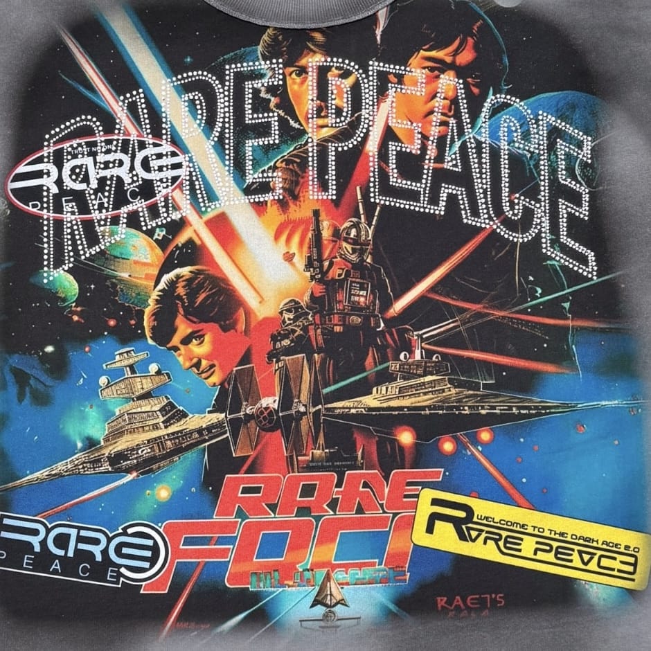 Rare Peace Star Wars Sleeveless Tee (Grey) RT6032