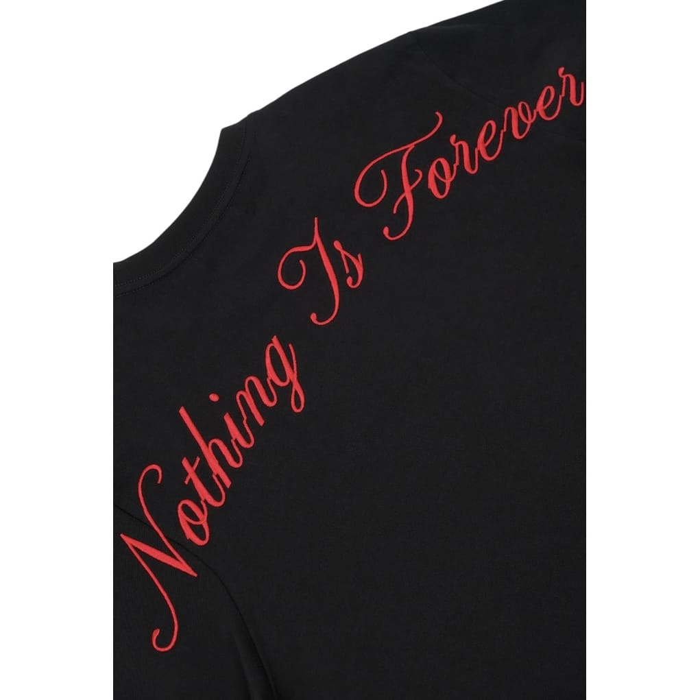 Rta Liam Short Sleeve Tee (Black Nif Script)