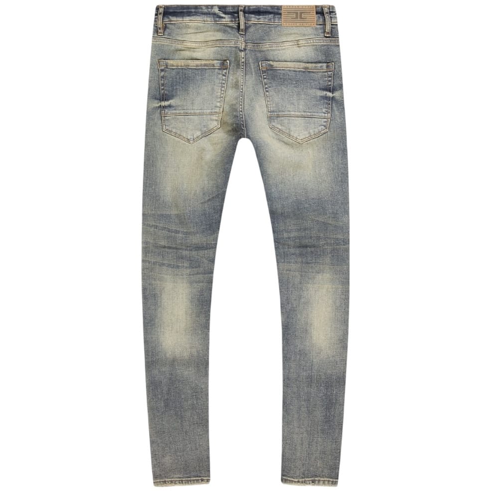 Jordan Craig Sean Slim Taper Fit Geostorm Denim (Desert Blue) JS2400