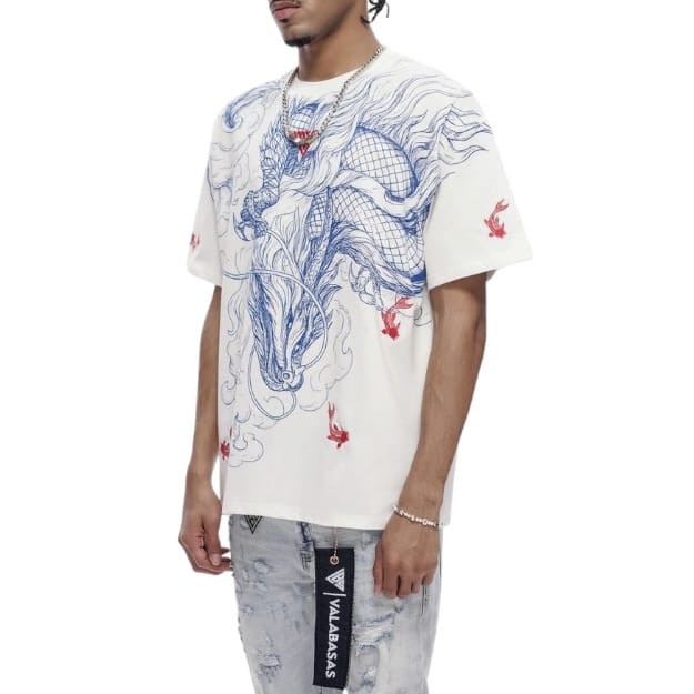 Valabasas Mythic Flow Tee (White) VLBS-VT1-1098