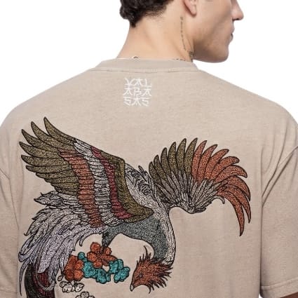 Valabasas Graviku Tee (Khaki) VLBS-VT1-1093