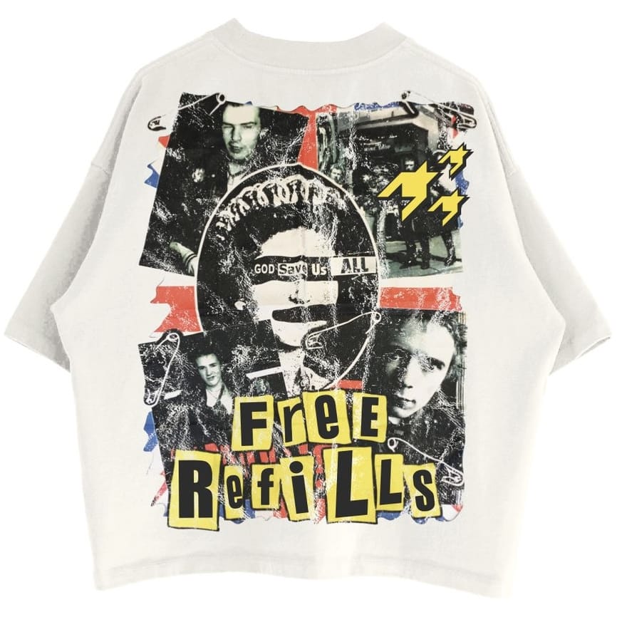 Free Refills Pistol Tee (Off White) FR-SUM26-012