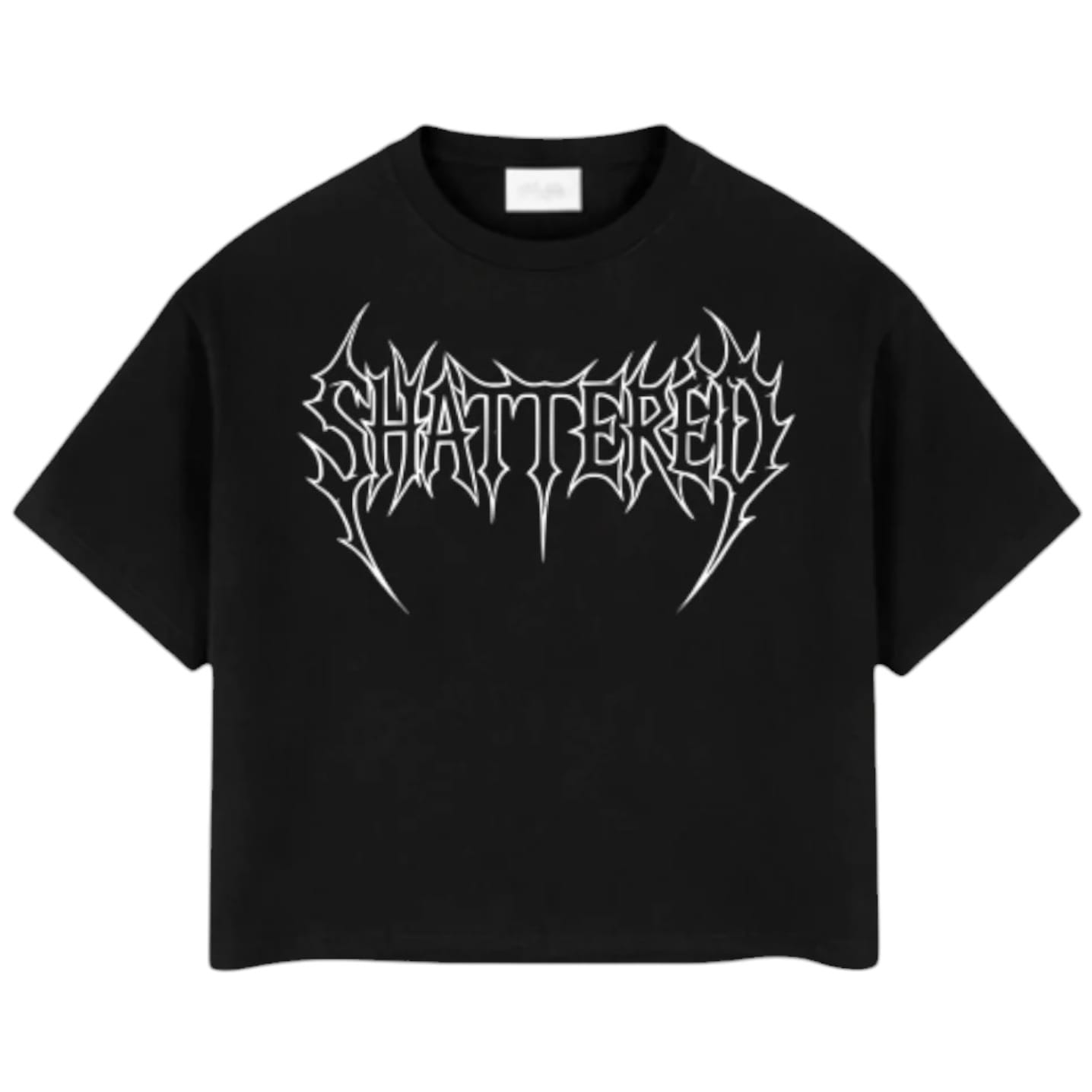Shattered Hearts Shattered Logo Tee (Black)