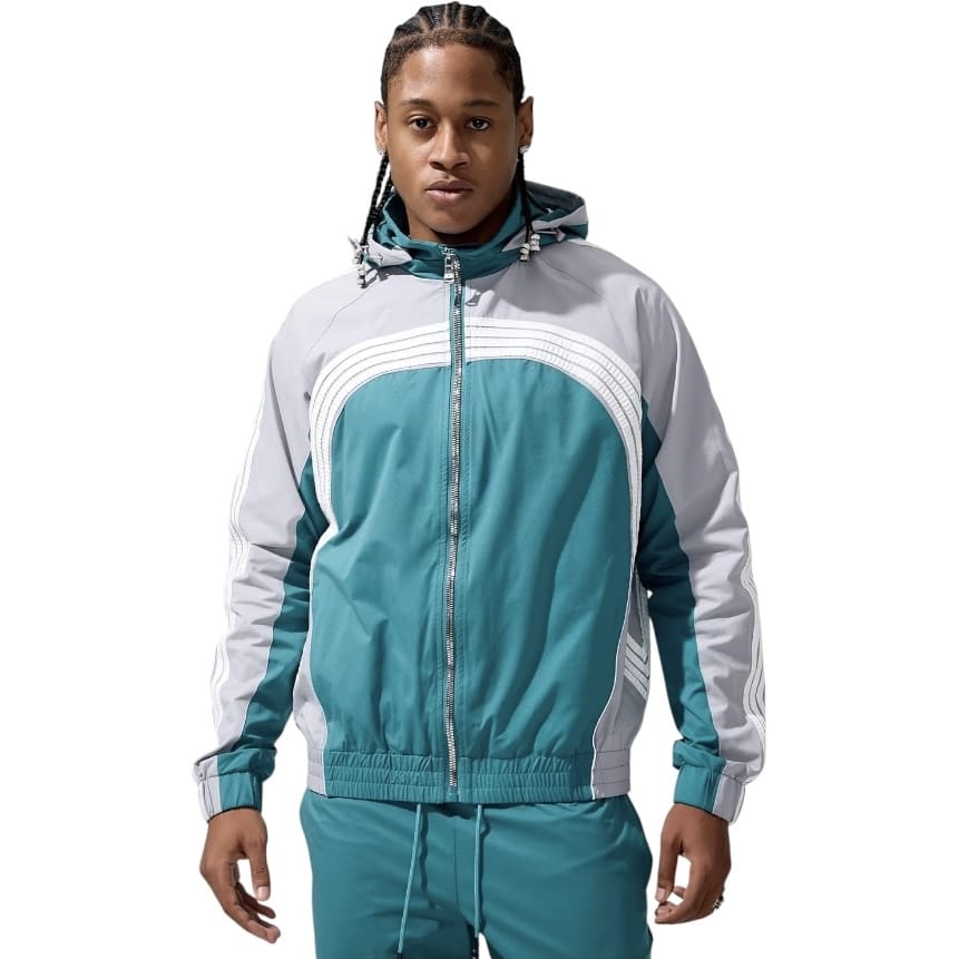 Jordan Craig Racing Tracksuit Set (Green) 8817H/8817