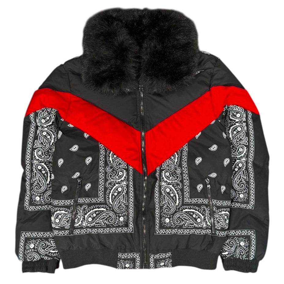 Jordan Craig Represent Bomber Jacket (Black) 91546P