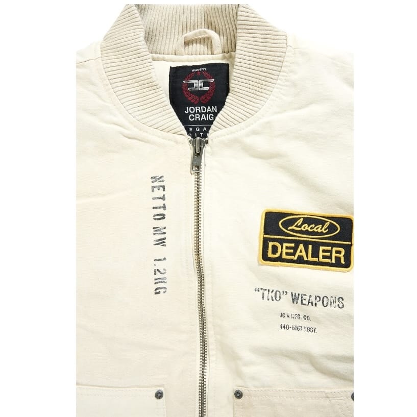 Jordan Craig Military Tarp Dealer Utility Vest (Natural) 91775V