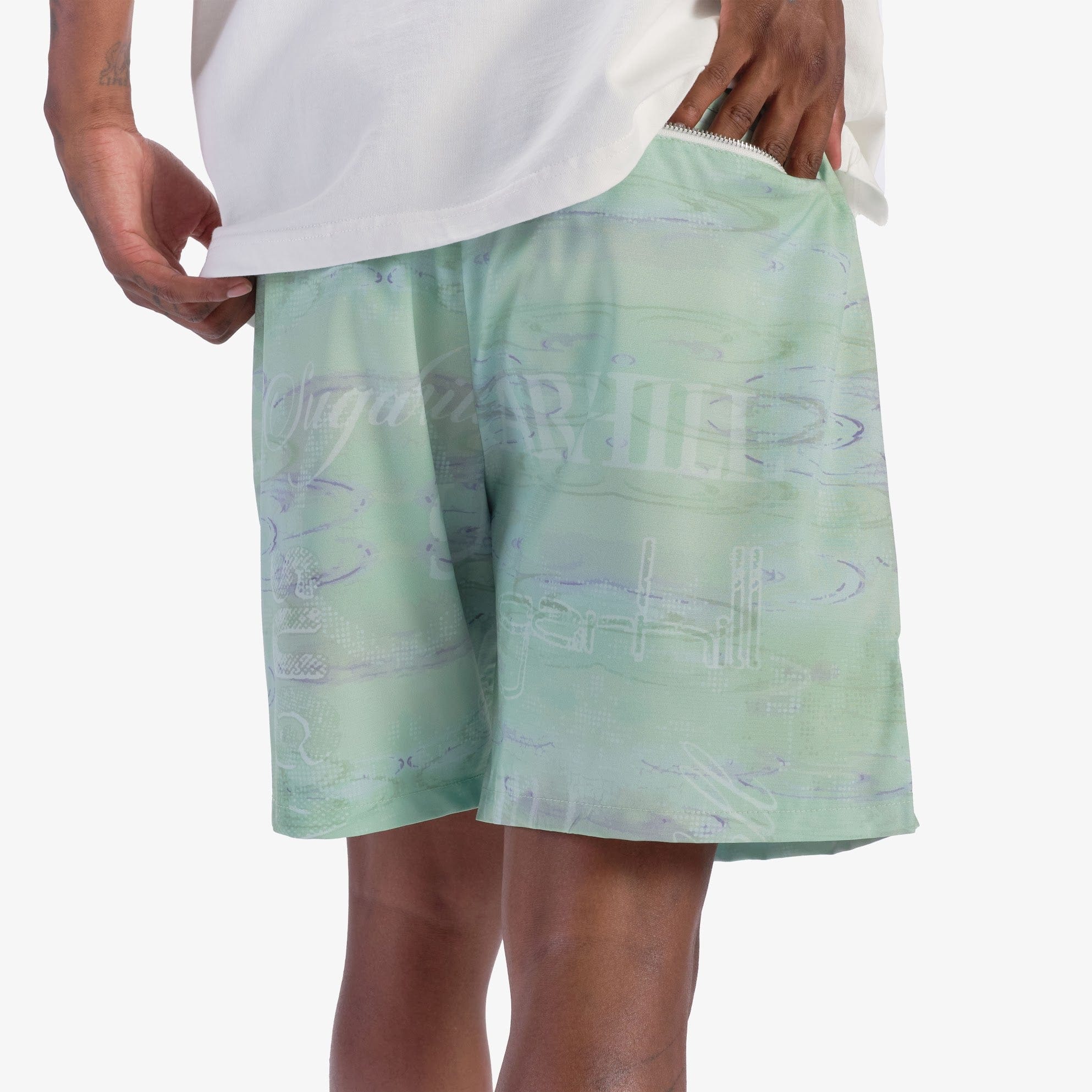 "Ascension" Shorts (kiwi)