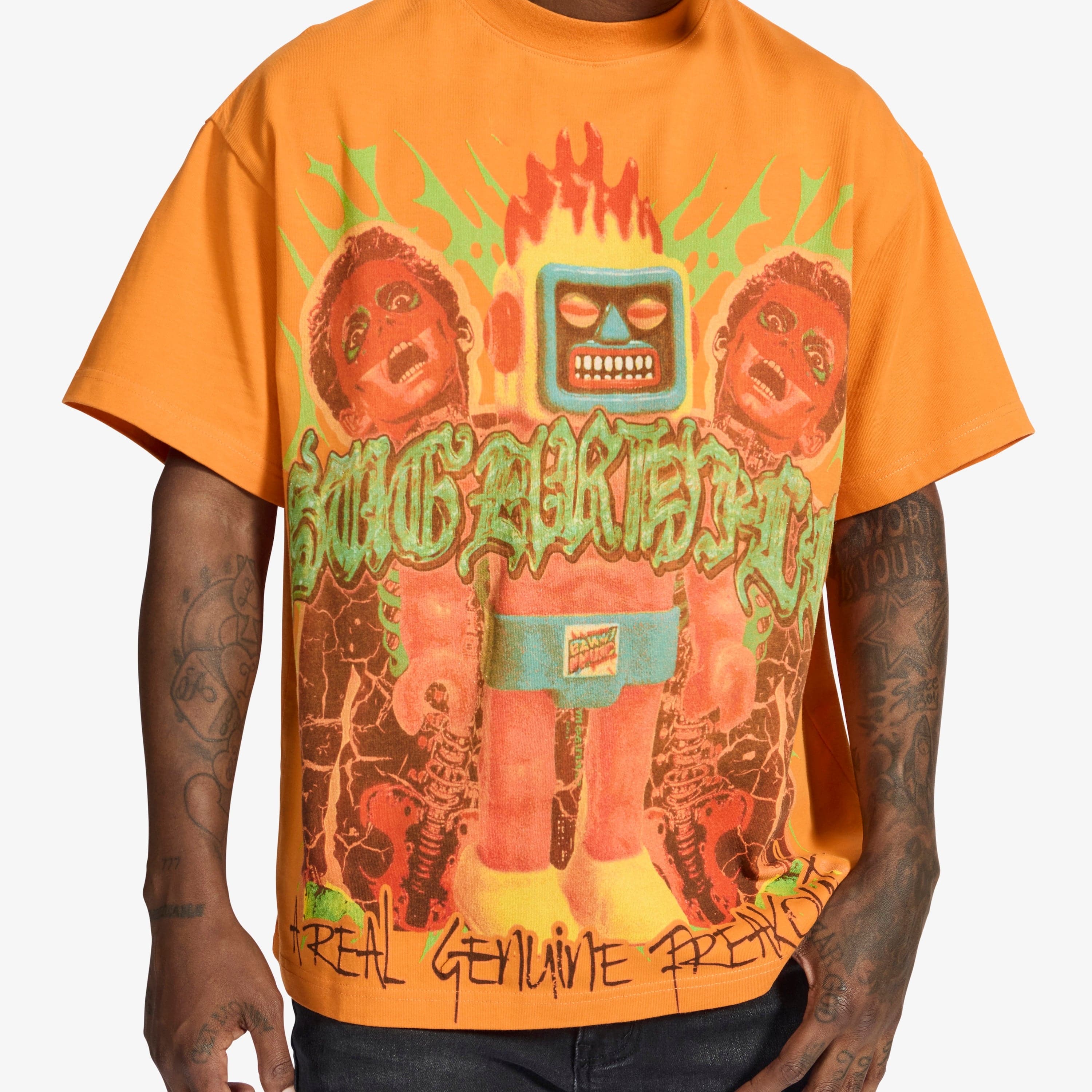 "Freakout" T-Shirt (orange)