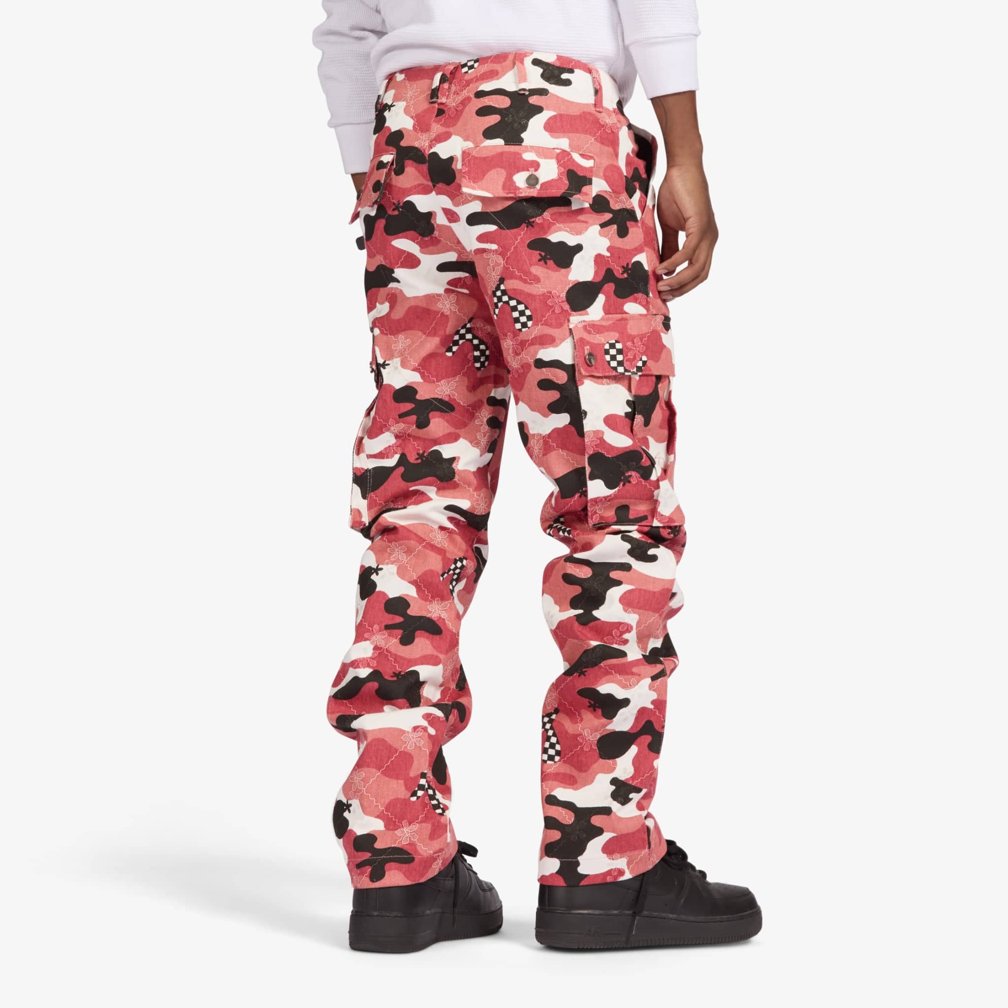 "Kosovo" Cargo Pants (red camo)