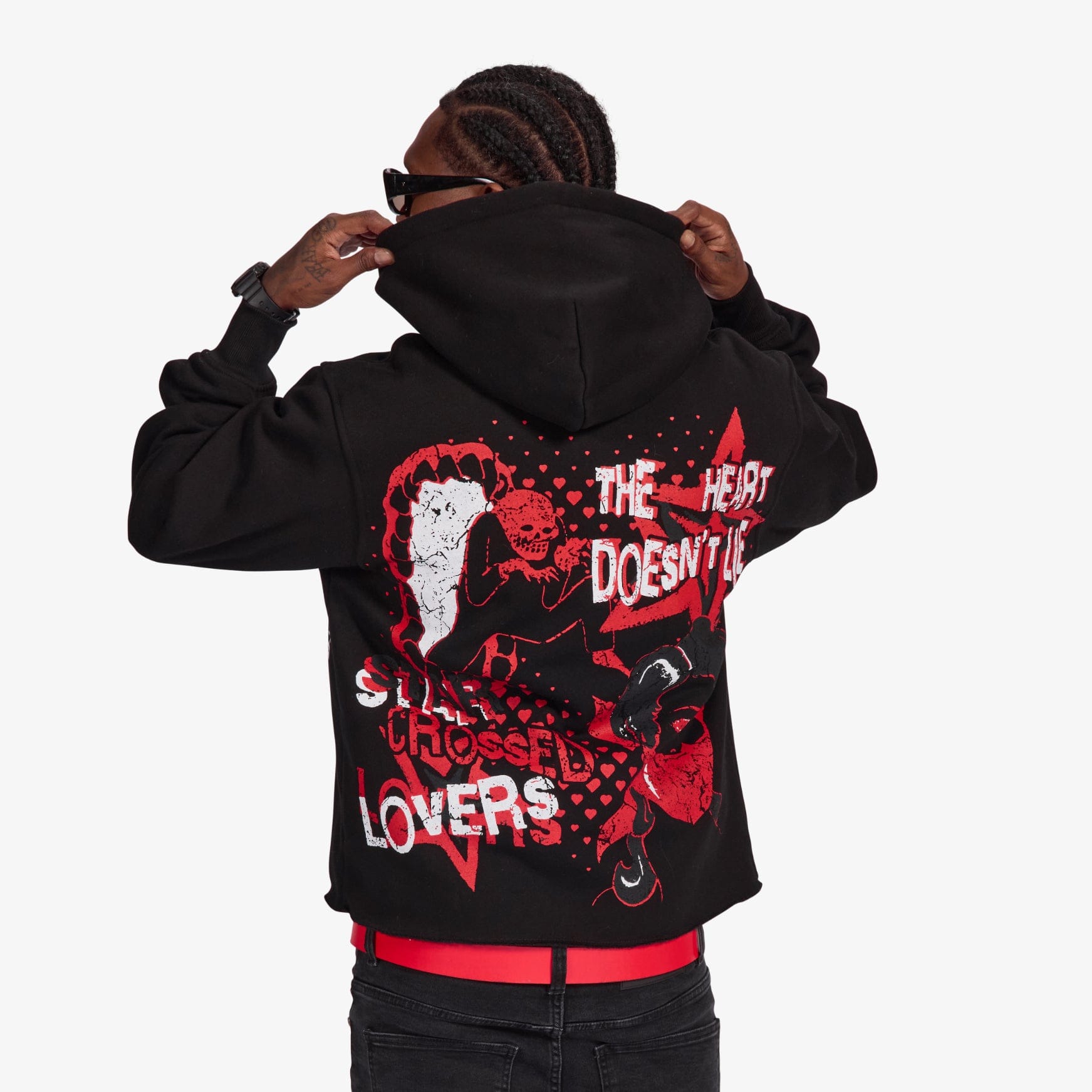 "Star Crossed" Hoodie (black)