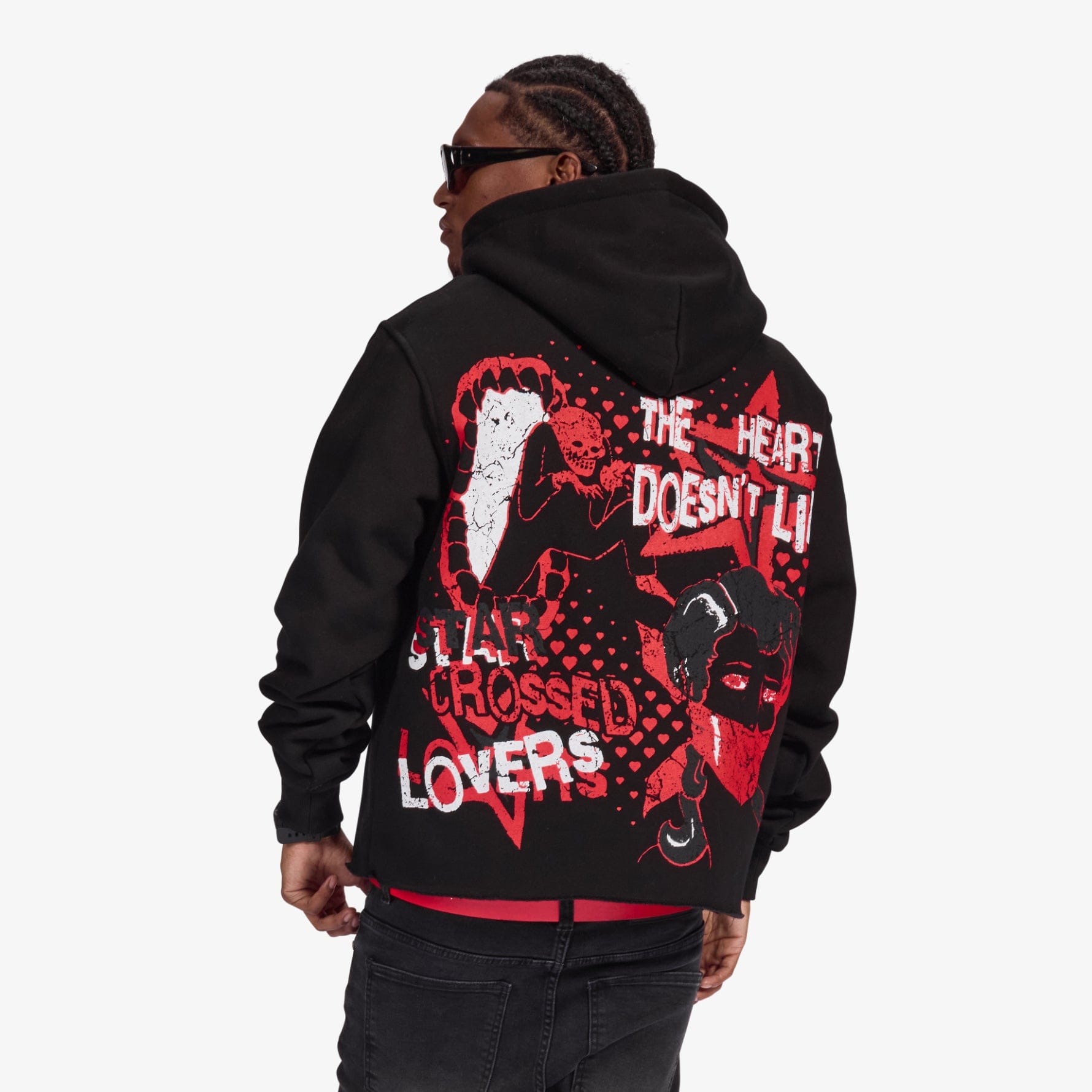 "Star Crossed" Hoodie (black)