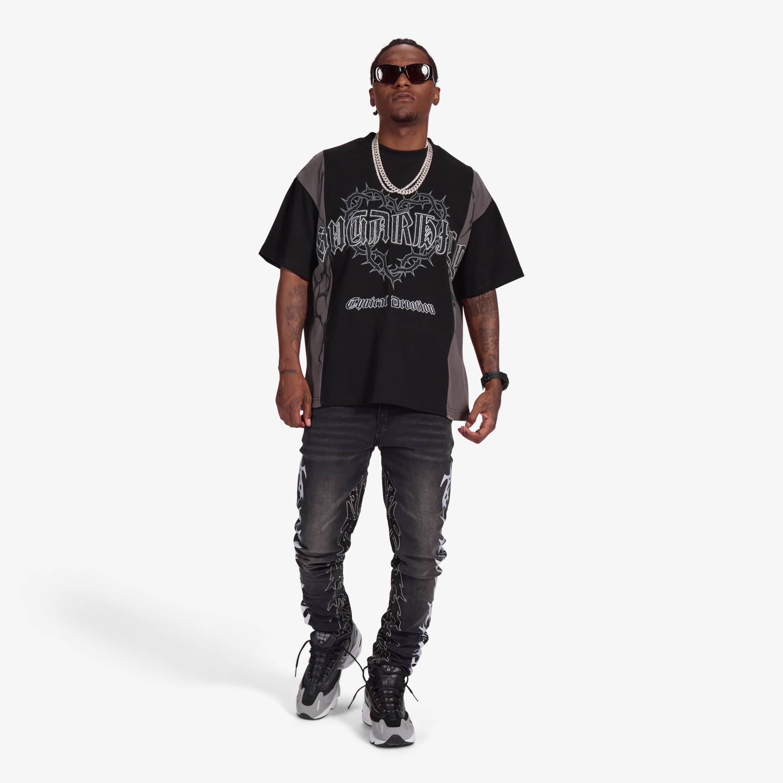 "Devoted" T-Shirt (black/gray)