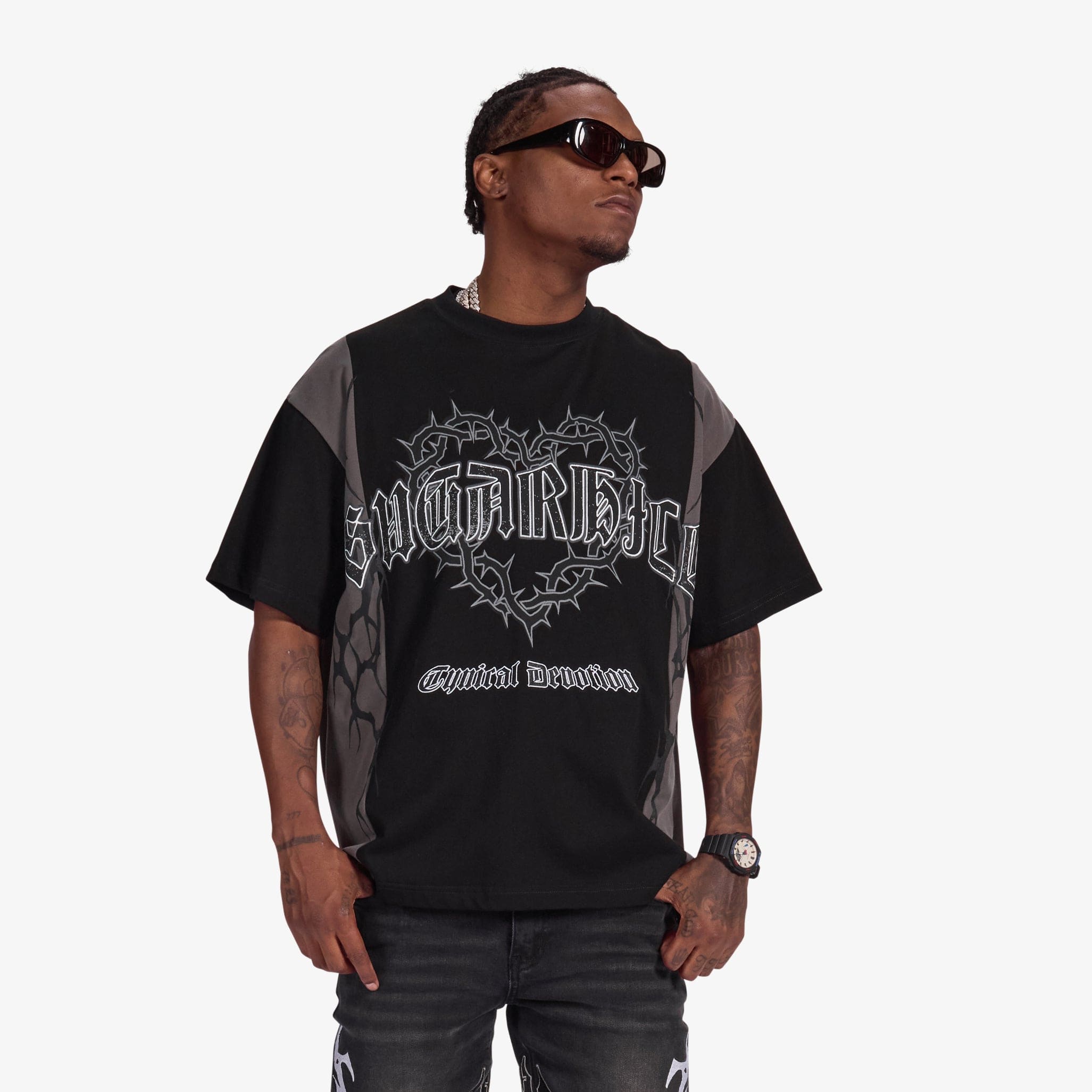 "Devoted" T-Shirt (black/gray)