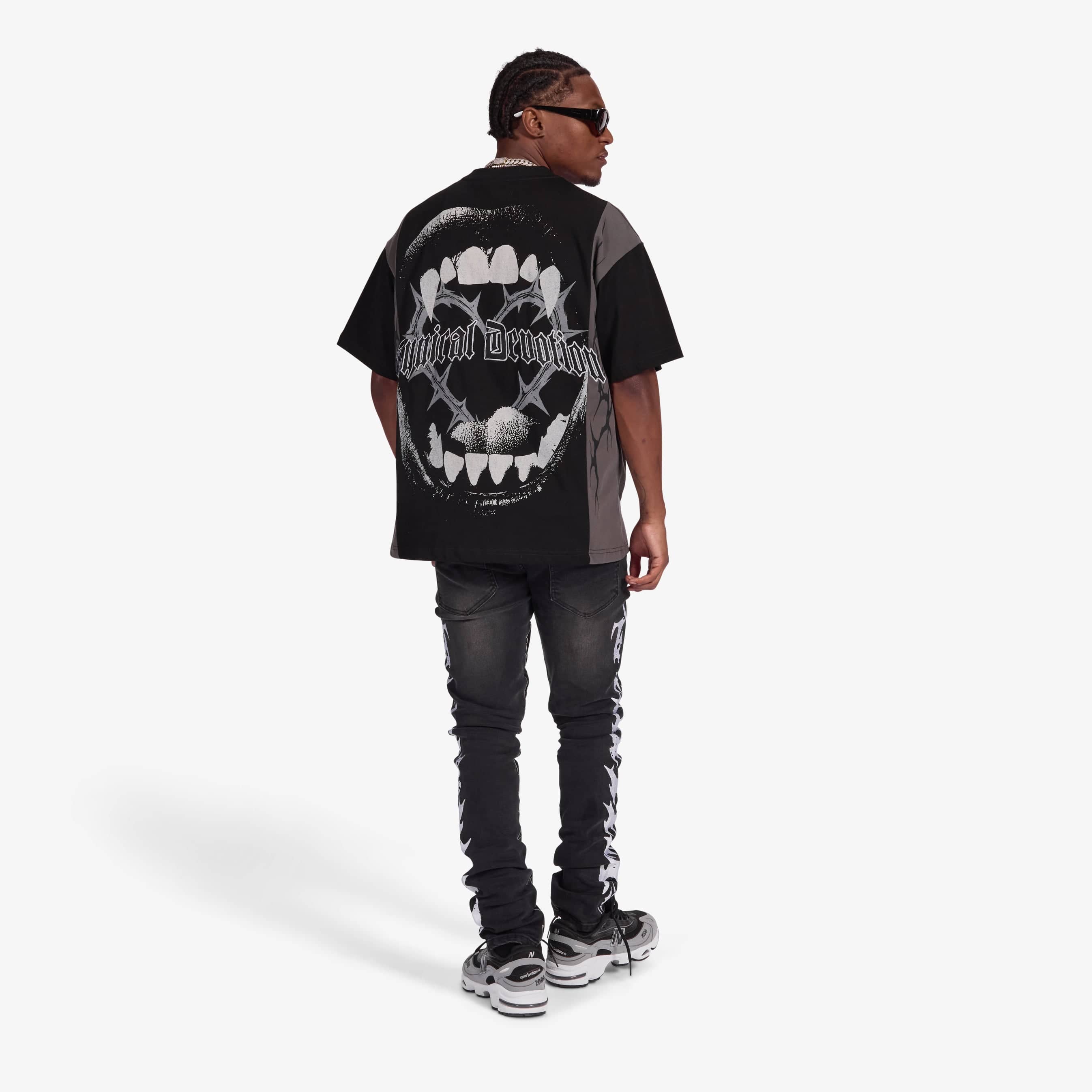 "Devoted" T-Shirt (black/gray)