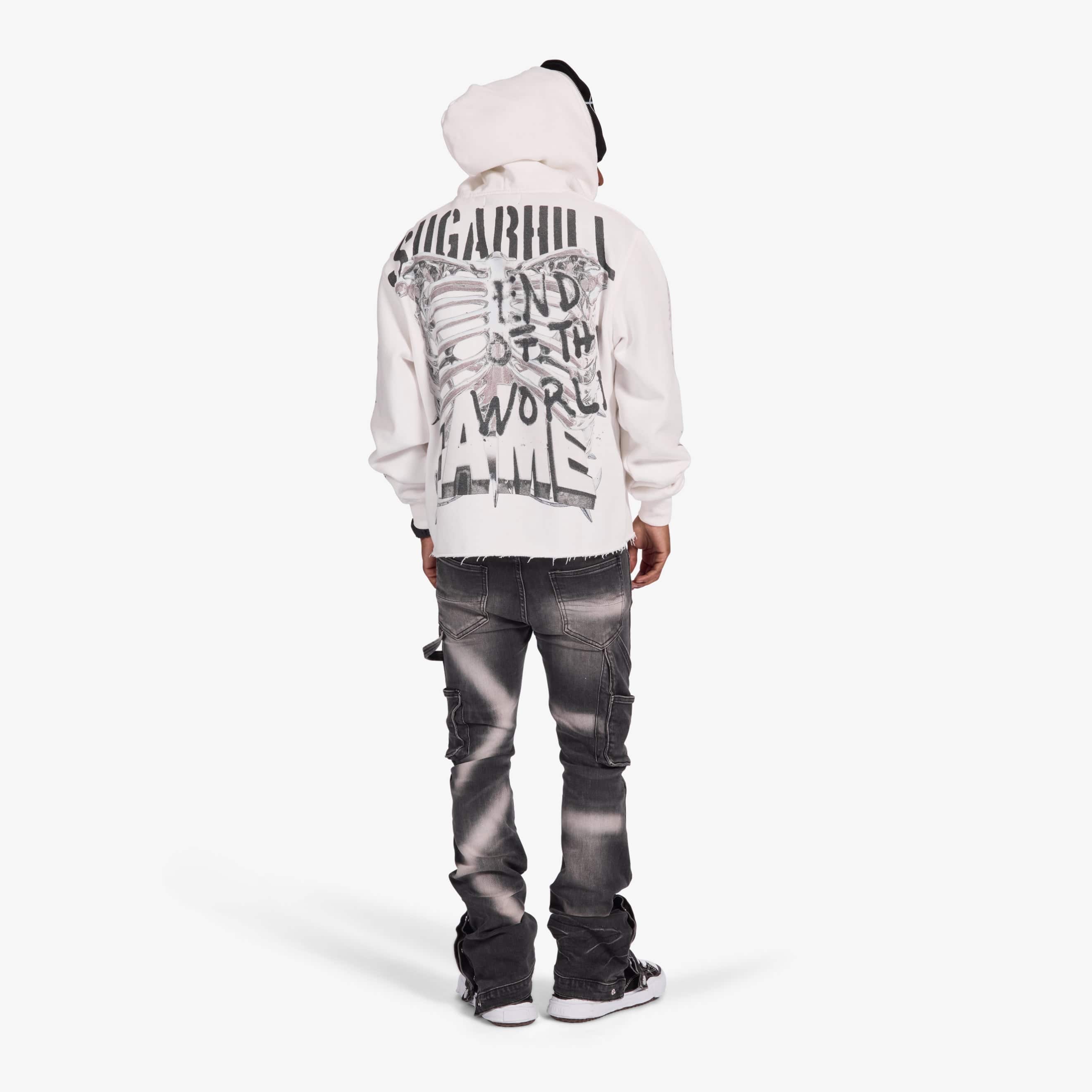 "End Of The World" Hoodie (white)
